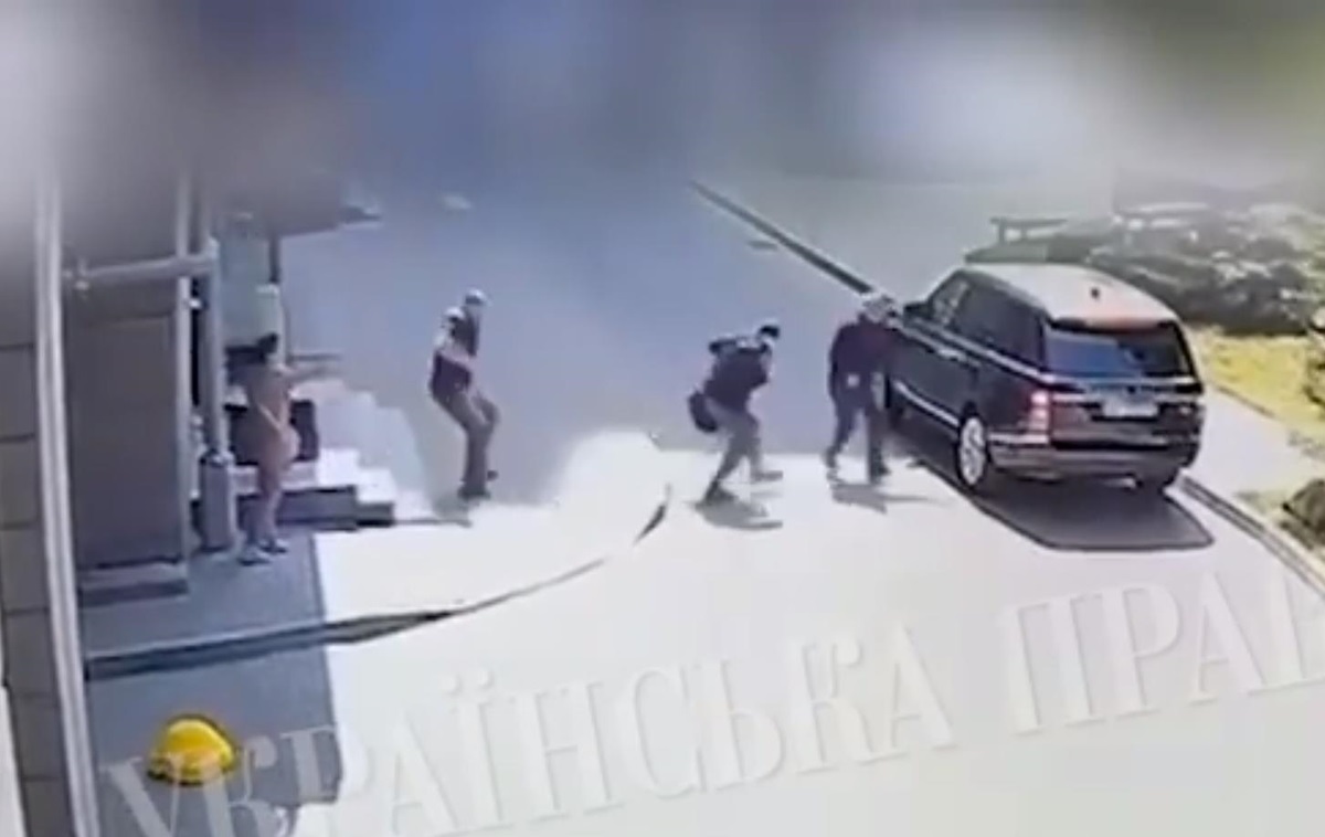Оприлюднено відео замаху на Стерненка