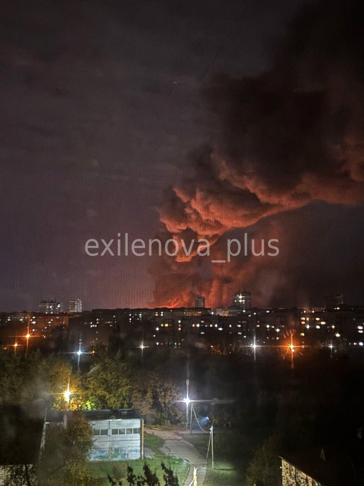 Новини України - Дрони атакували окупований Донецьк: потужна пожежа