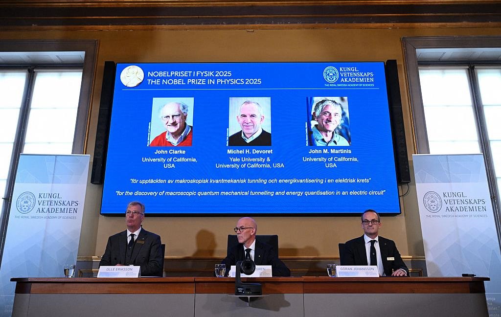 Технології - Оголошено лауреатів Нобелівської премії-2025 з фізики