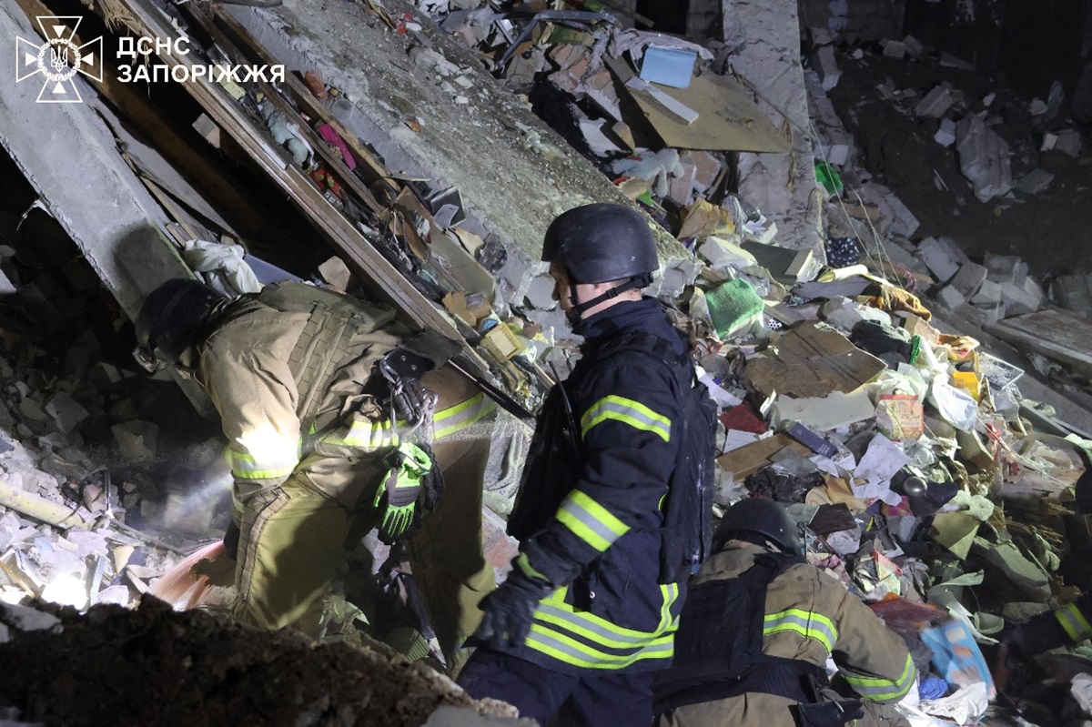 У Запоріжжі деблокували тіло другої жертви атаки