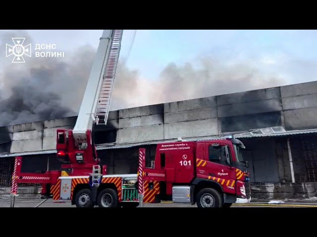 Волинь: росіяни завдали ударів по обласному центру